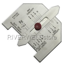 Automatic Weld Size Fillet Weld Butt Weld Welding Gauge Stainless Steel Inch Ins