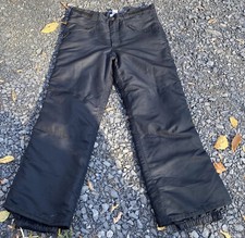 CHEROKEE Snow Ski Pants BLACK Youth UNISEX XL 14/16 