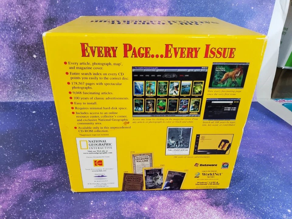 The Complete National Geographic 108 años en CD-ROM para Windows y Macintosh Foto 3 de 3