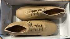 Bloch Women's Sync Tap Leather Dance Shoe Size 6.5 M Tan