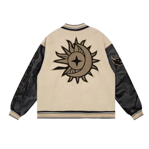 Sun-Moon Baseball Jacket