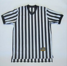 McDavid Interawear Sports Referee Shirt XL Black & White Stripes Made in USA