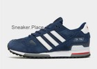 adidas Originals ZX 750 Men's Trainers in Dark Blue and White Limited Stock
