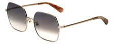 Kate Spade ELOY/F/S 35J Women's Sunglasses in Rose Gold/Grey Pink Gradient 59 mm