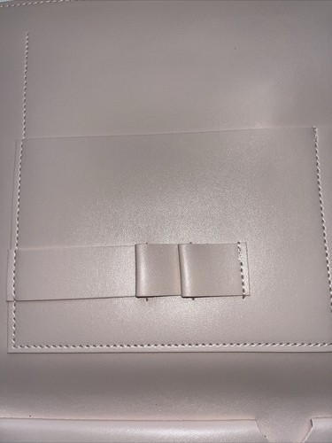 Glass Ladder & Co- The Meagan Portfolio Blush Pink NEW Vegan Leather Expandable - Picture 14 of 16