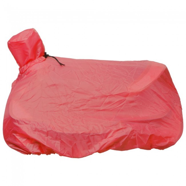 housse de selle hermes chevaux en polyester rouge