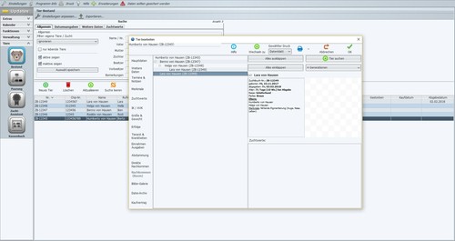 Hunde Zuchtprogramm,Stammbaum,Ausstellung,Preise,Kosten Hundezucht Software,EDV - Bild 11 von 12