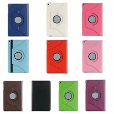 360 Rotating Case for Samsung Galaxy Tab A 10.1 in iPad Stand PU Leather Cover 