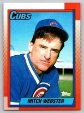 1990 Topps - Mitch Webster #502