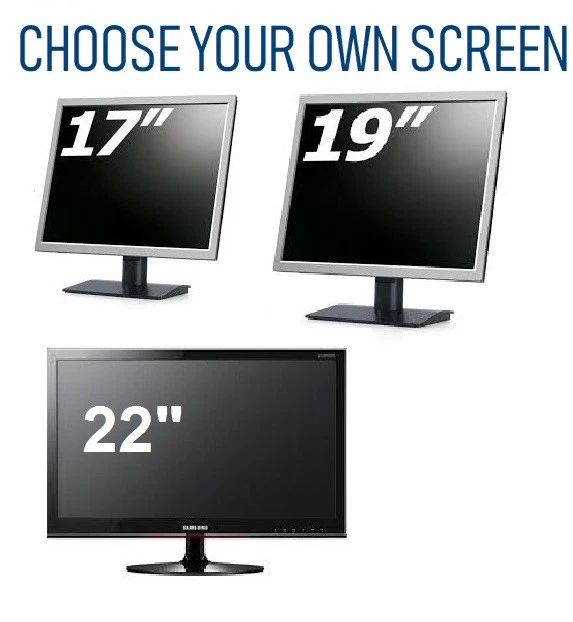 FULL DELL Core i5 i3 DESKTOP TOWER PC LCD COMPUTER  WINDOWS 10  7 8GB 1TB - Image 2 of 4