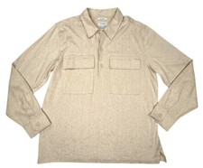 Todd Snyder Overshirt Linen / Cotton Herringb...