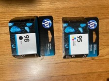 Genuine HP 98 Black 95 Color 2PK Ink Cartridge DesignJet 5940 Deskjet 5745