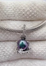 Authentic Sterling Silver The Little Mermaid Ursula Dangle Charm S925 Silver