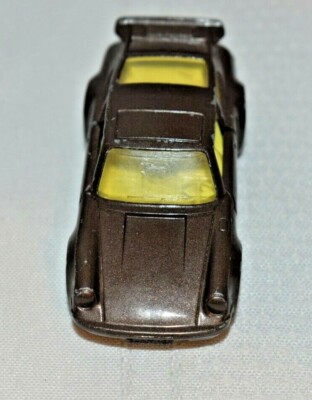 1978 Lesney Matchbox Superfast Brown No. 3 Porsche Turbo, England