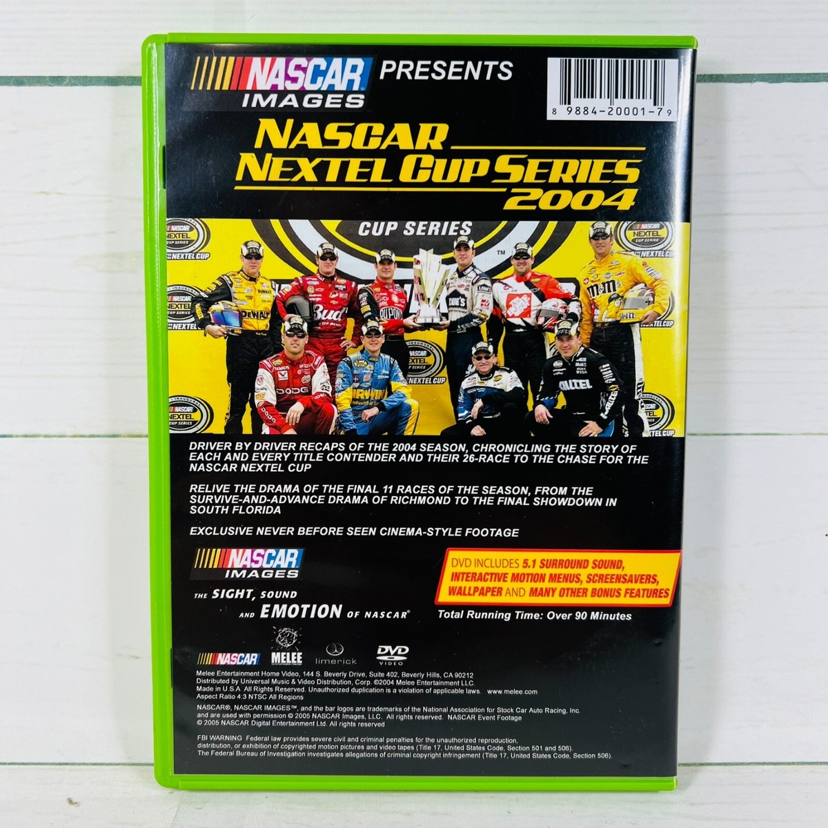 Nascar Nextel Cup Series (DVD, 2005) 898842000179| eBay