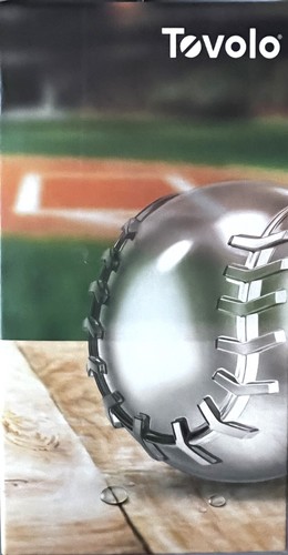 Tovolo Baseball Shaped Large Stackable Ice Molds-Slow Melts- 2 each- New In Box - Picture 7 of 8