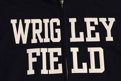 Wrigley Field Full Zip Embroidered Twill Hoodie-10883-10888 | eBay