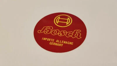 Bosch * Adesivo * 55 mm * Auto d'epoca * Batteria Auto Batteria Moto