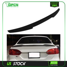 For Volkswagen Vw Jetta 2012 2013 2014-2018 Black Spoiler Lip