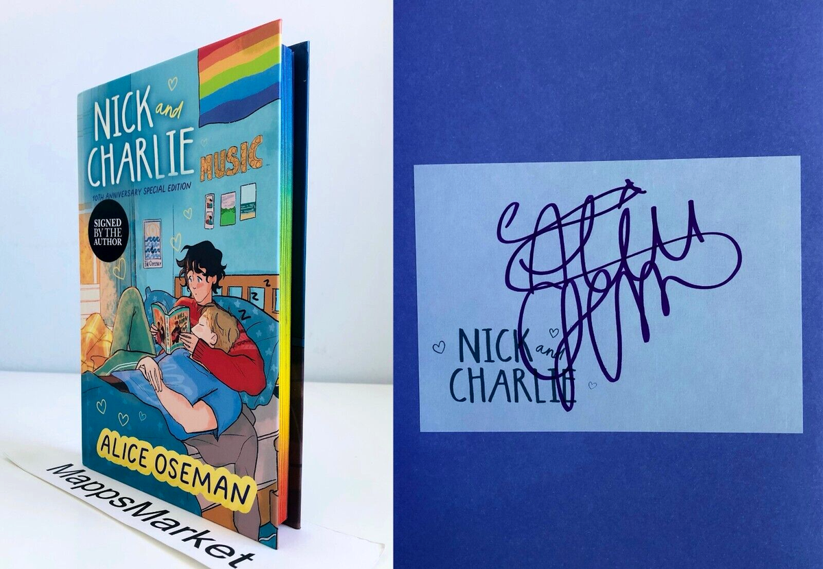 Nick And Charlie 10th Anniversary Special Edition SIGNED by Alice