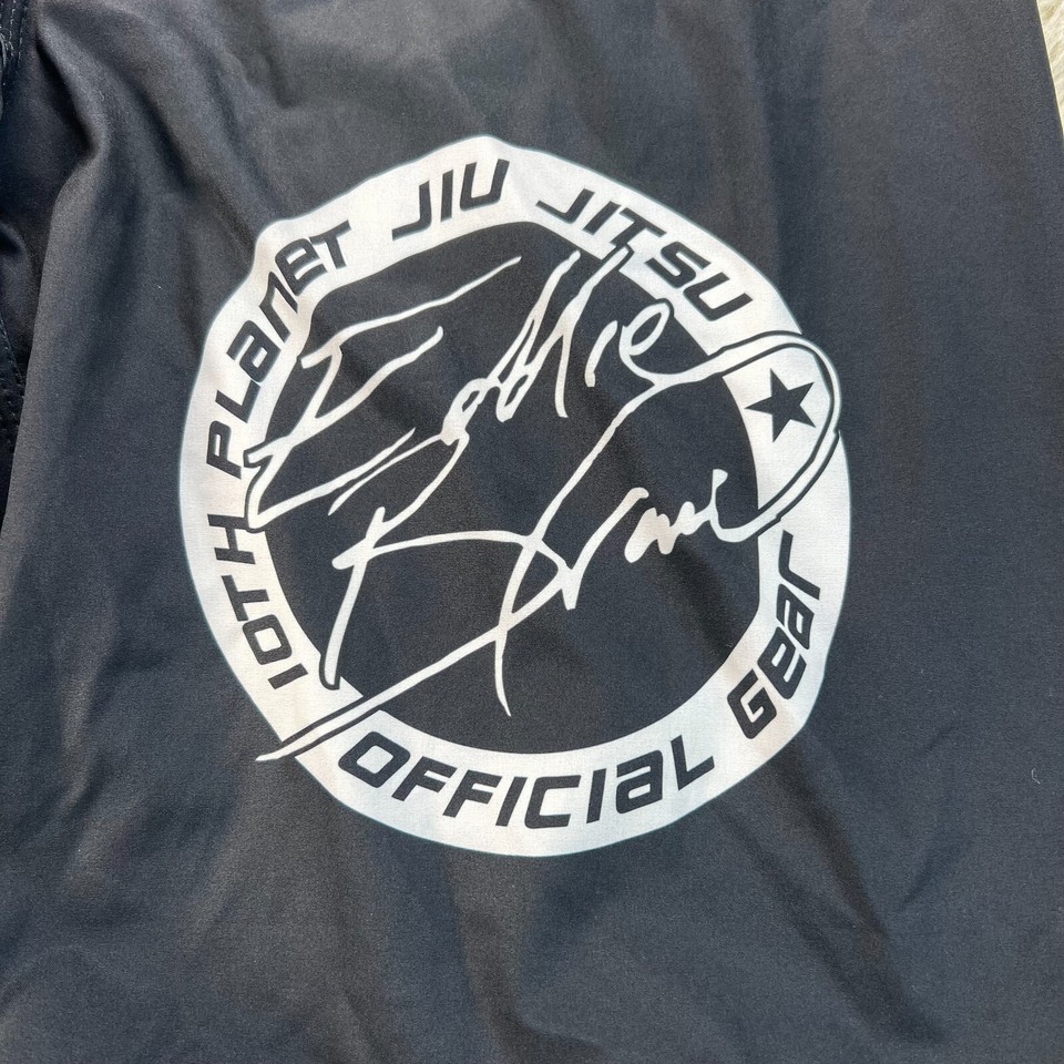 10th Jiu Jitsu Eddie Bravo Mens Size 38 Black Shorts Made in USA