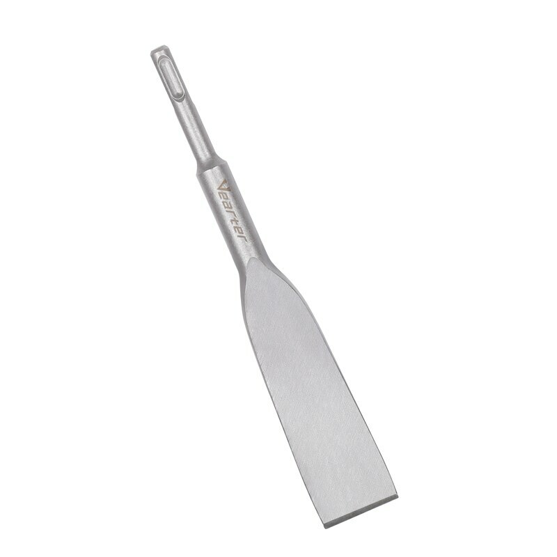 Fliesenmeißel, 2 tlg Fliesenmeißel SDS plus, Flachmeißel SDS Plus 280 x 100 mm, 250 x 40 mm, SDS Plus Meißel Spatmeißel für Fliesen, Beton, Naturstein, Fliesenkleber, Mauerwerk