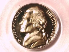 1969 S Proof Jefferson Nickel PCGS PR 68 DCAM 71699525