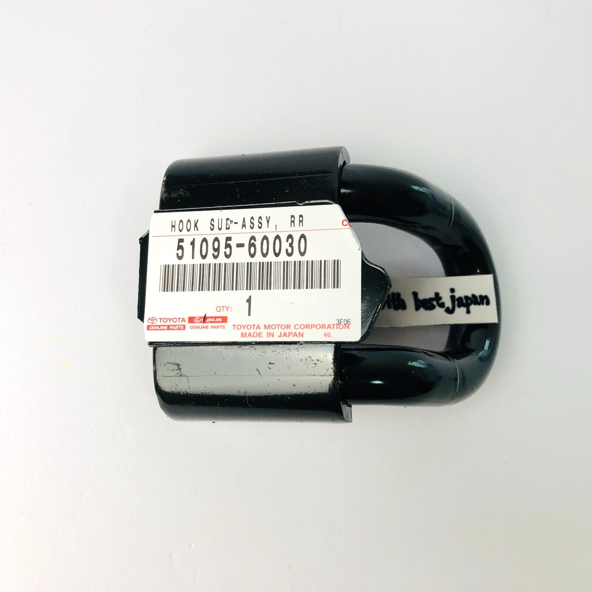 Toyota Genuine HOOK SUB-ASSY, TRANSPORT, REAR LH 51095 - 60030 | eBay