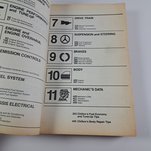 Chilton Repair Manual Ford Escort Mercury Lynx 1981-1982 #8316 - Picture 8 of 10