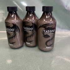 Tattoo Dark Tanning Serum Lotion Supre Tan 2.75 fl.oz. Travel Size New  3 Pack!!