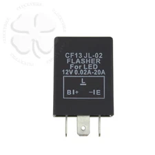 Turn Signal Flash Controller Kawasaki 3 Pin V2 12 Volt Lamp LED Flasher Relay