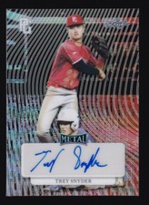 2023 Leaf Perfect Game Metal TREY SNYDER 🔥 Auto 1/1 Matrix Prismatic