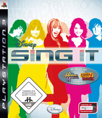PS3 NEU/OVP DISNEY SING IT - KAROKE GAME