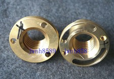 1Set  2pcs  Milling Machine CNC MiII Part-Longitudinal Brass Feed Nut X Axis New