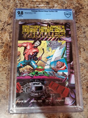 TEENAGE MUTANT NINJA TURTLES 30 CBCS 9.8 MIRAGE TMNT GRADED BEAUTIFUL CASEY JONE