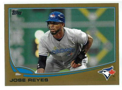 2013 Topps Gold /2013 Jose Reyes #331 Toronto Blue Jays