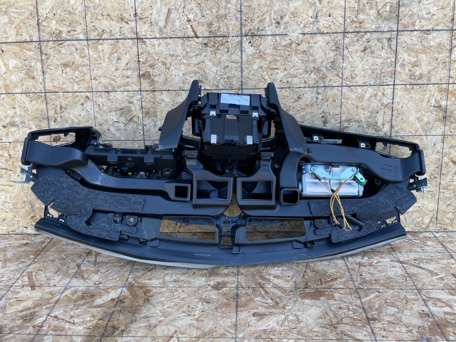 DASHBOARD DASH BOARD ASSEMBLY BLACK OEM 80K 14-17 MASERATI GHIBLI S Q4 3.0L