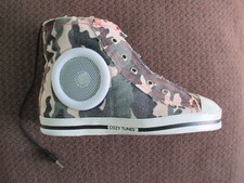 Cozy Tunes Camo SNEAKER SPEAKER F.A.B. Star Point Speaker Plug/not USB 