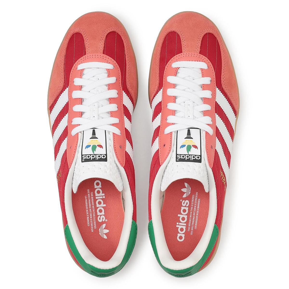 スニーカー adidas gazelle indoor IF9641 adidas Originals GAZELLE INDOOR IF9641 Better Scarlet