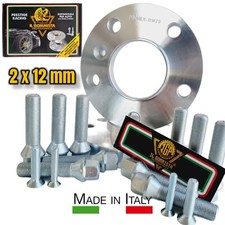 IGP 2 Distanziali Ruote 12 mm X Bmw X1 F48 F49 X2 F39 da 2015 al 2023 5x112 66.6