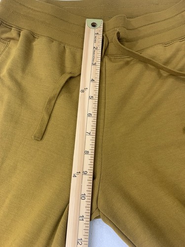 Fabletics Joggers Women XS Luxe Terry Dark Bronze Soft Relaxed Cuffed MSRP $74 - Picture 10 of 12