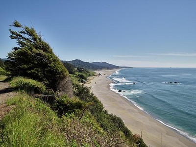 Photo:Gold Beach Oregon Pacific Coastline 2010s Scenic Beach View