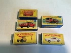 LOT Of 5  VINTAGE MATCHBOX SERIES DIECAST VEHICLES 5 8 10 11 In Boxes