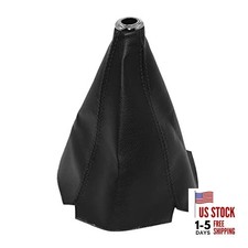 Universal Car Shift Knob Boot Dust Cover, Shift Boot Cover, Made of Pu Leather