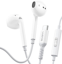 USB C Headphones Microphone Volume Control USB C Wired