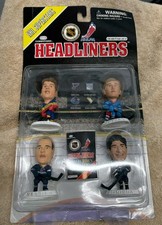 HEADLINERS NHL SUPERSTARS 1997, Hull, Gretzky, Messier and Lemieux, NEW IN PKG