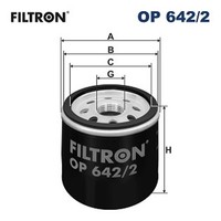 Filtron ÖLfilter OP 642/2 Anschraubfilter FüR Dacia Nissan Aixam Renault Sandero