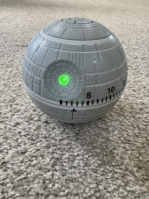 Lucasfilm Star Wars Todesstern 60 Minuten Analog Küchentimer 3,5 Zoll/LED Laser