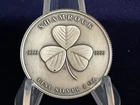 2022 1oz Silver NIUE.  “Shamrock - Antique Edition”.  COA in Box.