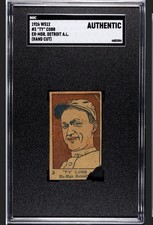 Ty Cobb 1926 W512 #3 EX-MGR Detroit Tigers AL SGC Authentic (Hand Cut)